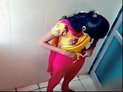 Indian Coed Girls Get Caught On Tape Using The University Toilet
