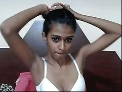 Sexy Cam Chick Is A Lazy Webcam Stripper Who Finally Shows Her Tits